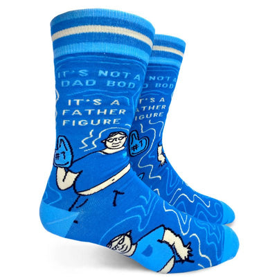 Dad Bod Men's Socks | Groovy Things - Pretty by Her- handmade locally in Cambridge, Ontario