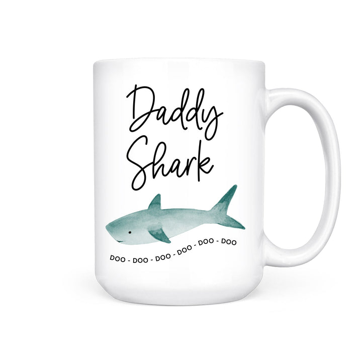 Daddy Shark | Mug - Pretty by Her- handmade locally in Cambridge, Ontario