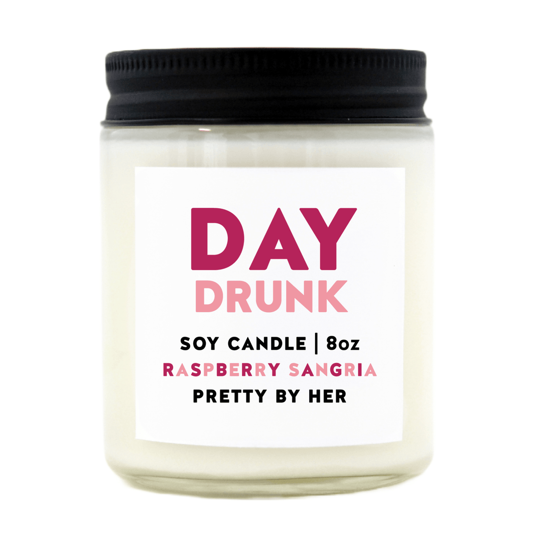 Day Drunk | Soy Wax Candle - Pretty by Her- handmade locally in Cambridge, Ontario