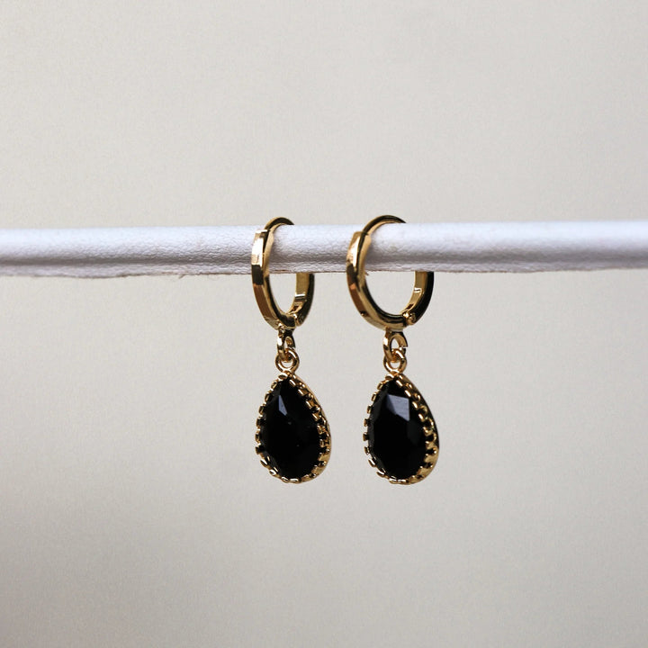 Dipo Black Gold Earrings | Horace Jewelry - Pretty by Her- handmade locally in Cambridge, Ontario