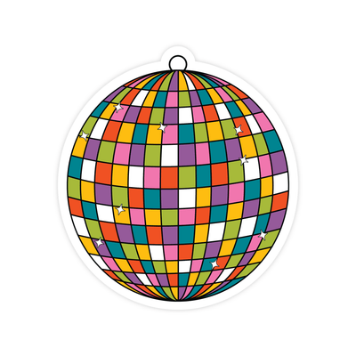 Disco Ball | Magnet - Pretty by Her- handmade locally in Cambridge, Ontario