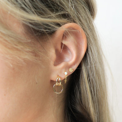Doko Gold Earrings | Horace Jewelry - Pretty by Her- handmade locally in Cambridge, Ontario