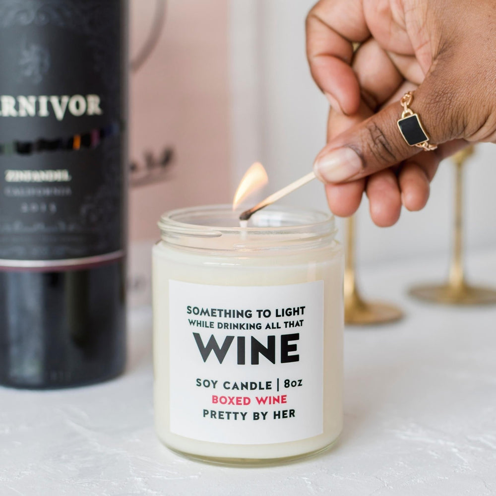 Drinking All That Wine | Candle - Pretty by Her- handmade locally in Cambridge, Ontario