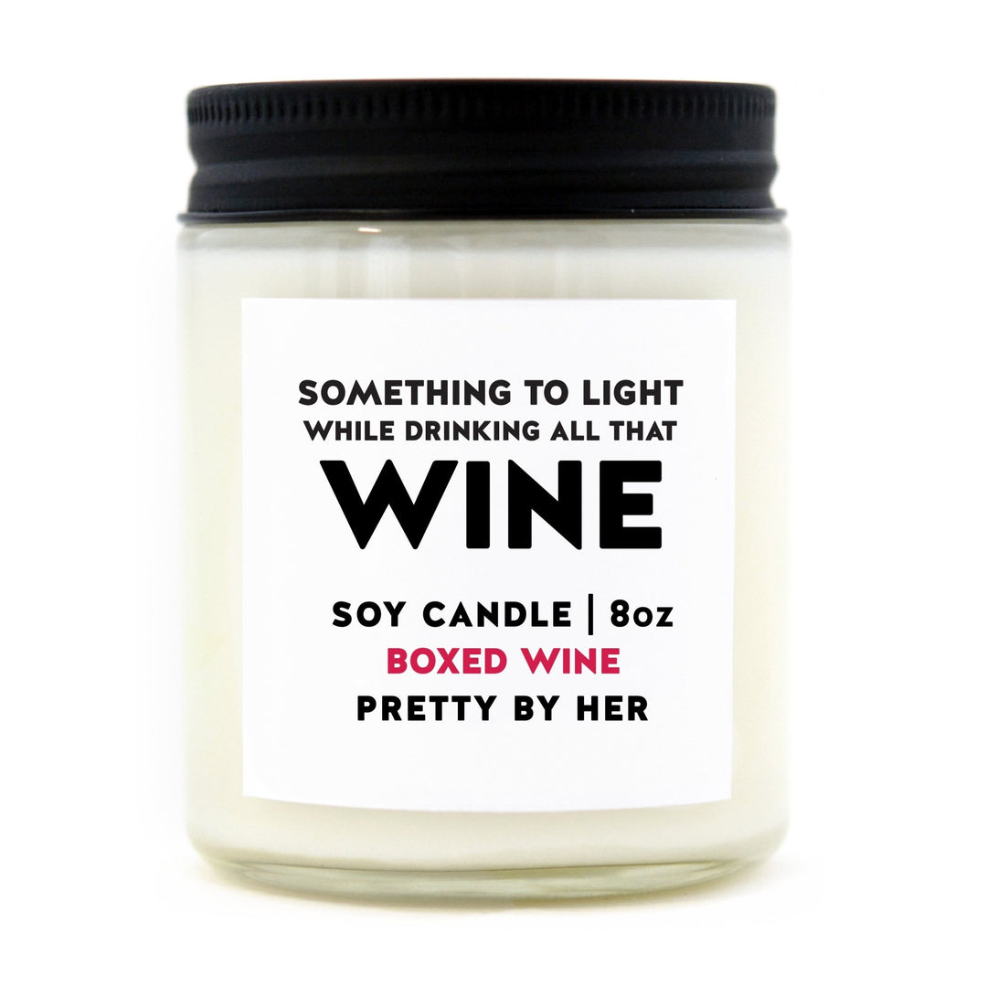 Drinking All That Wine | Candle - Pretty by Her- handmade locally in Cambridge, Ontario