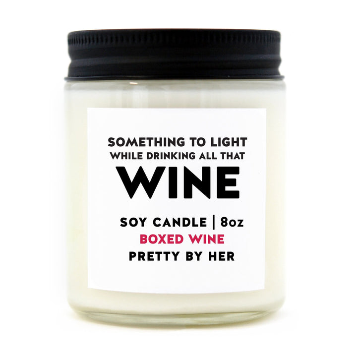 Drinking All That Wine | Candle - Pretty by Her- handmade locally in Cambridge, Ontario