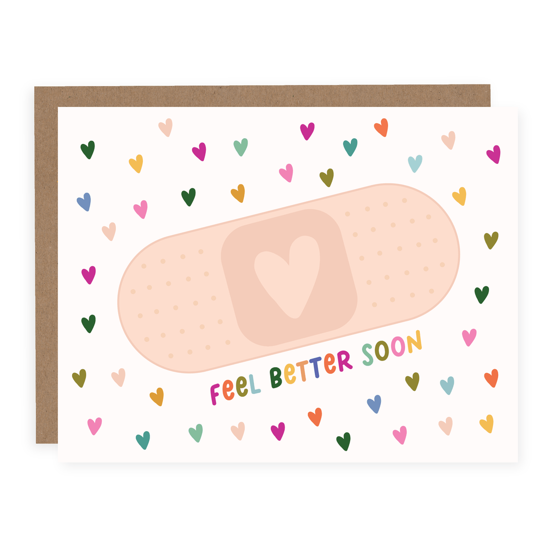 Feel Better Soon | Card - Pretty by Her- handmade locally in Cambridge, Ontario