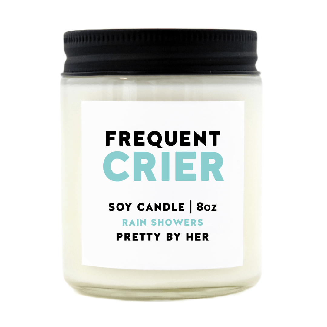 Frequent Crier | Soy Wax Candle - Pretty by Her- handmade locally in Cambridge, Ontario