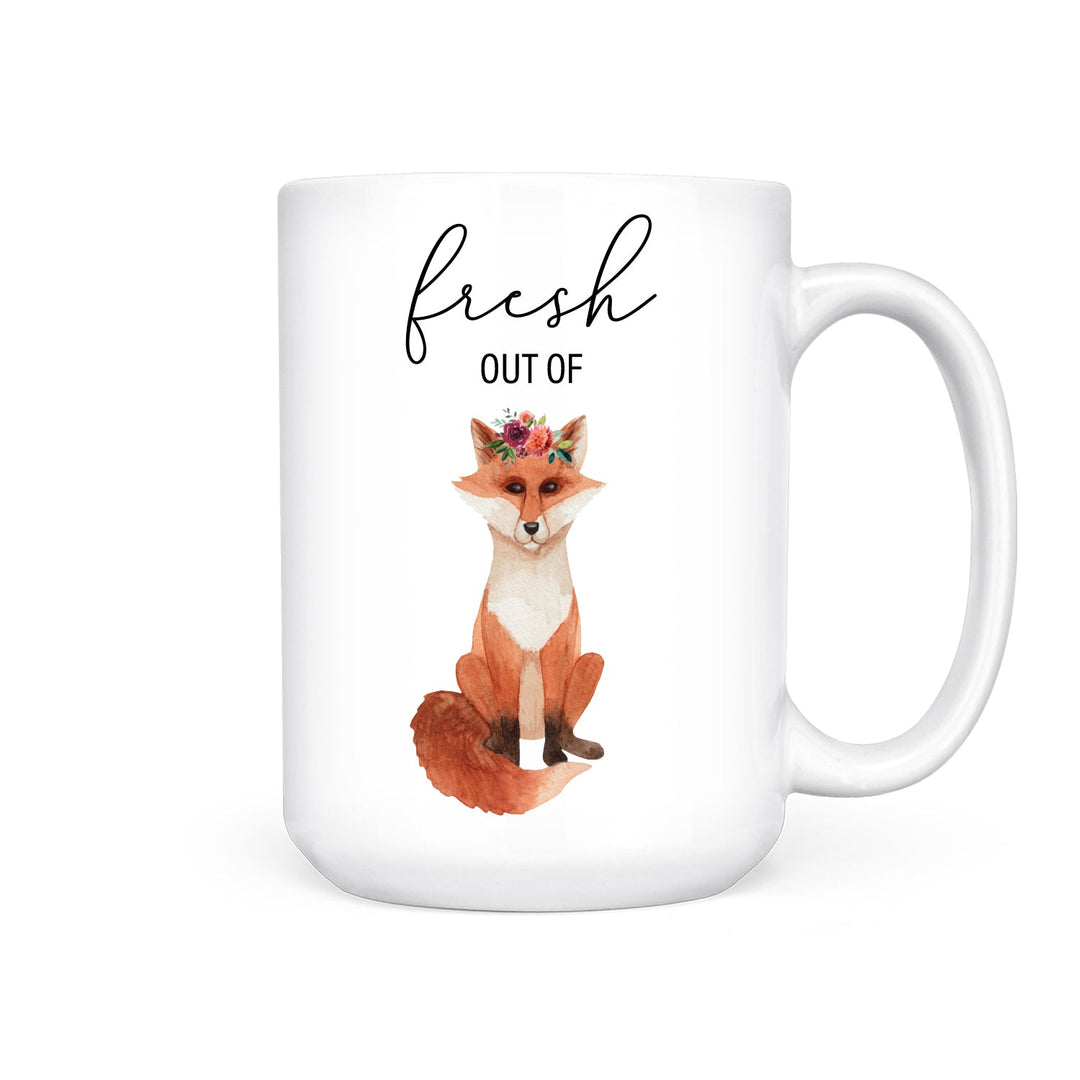 Fresh out of Fox | Mug - Pretty by Her- handmade locally in Cambridge, Ontario