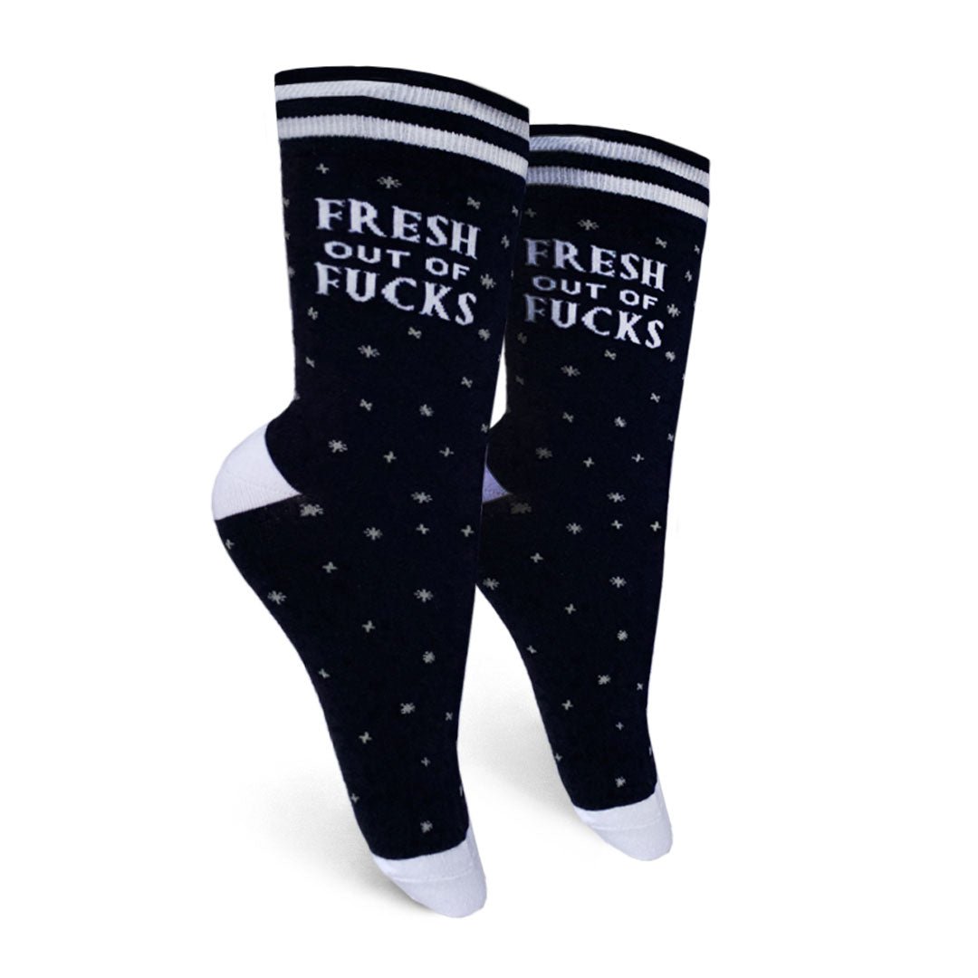 Fresh out of Fucks Socks | Groovy Things - Pretty by Her- handmade locally in Cambridge, Ontario