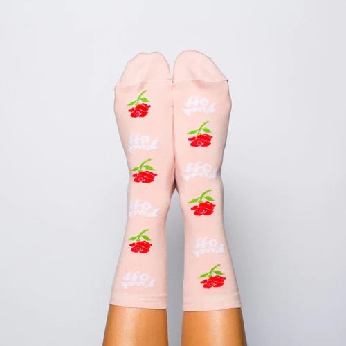 Fuck Off Womens Socks | Yellow Owl Workshop - Pretty by Her- handmade locally in Cambridge, Ontario