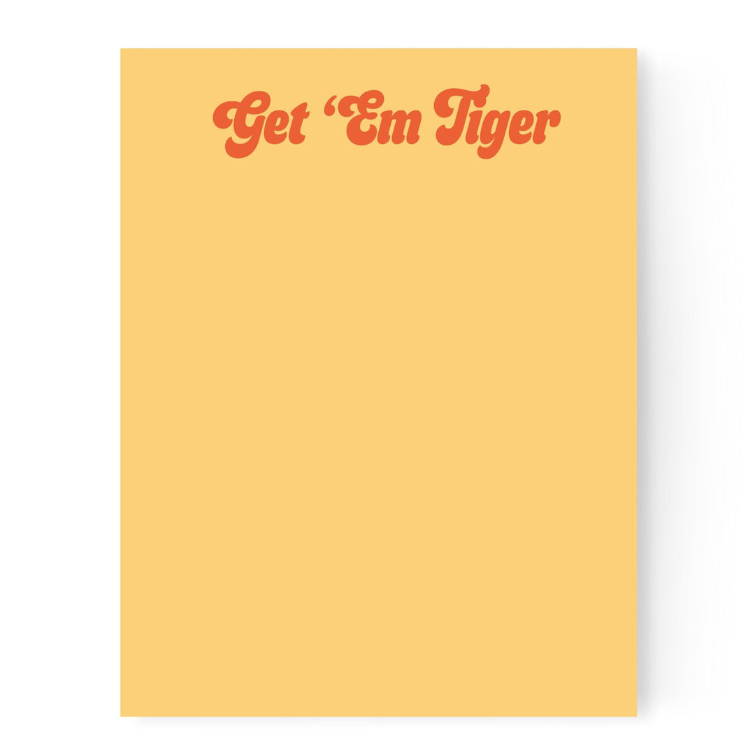 Get 'Em Tiger | Notepad - Pretty by Her- handmade locally in Cambridge, Ontario