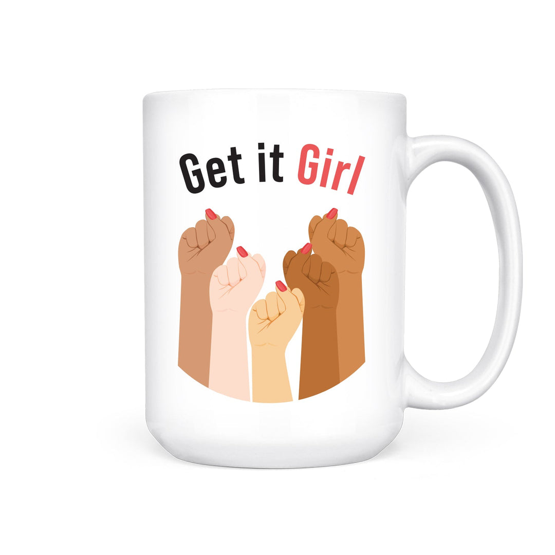 Get it Girl | Mug - Pretty by Her- handmade locally in Cambridge, Ontario