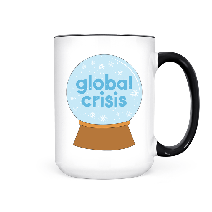 Global Crisis | Mug - Pretty by Her- handmade locally in Cambridge, Ontario