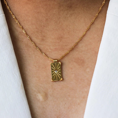 Gollo Gold Necklace | Horace Jewelry - Pretty by Her- handmade locally in Cambridge, Ontario