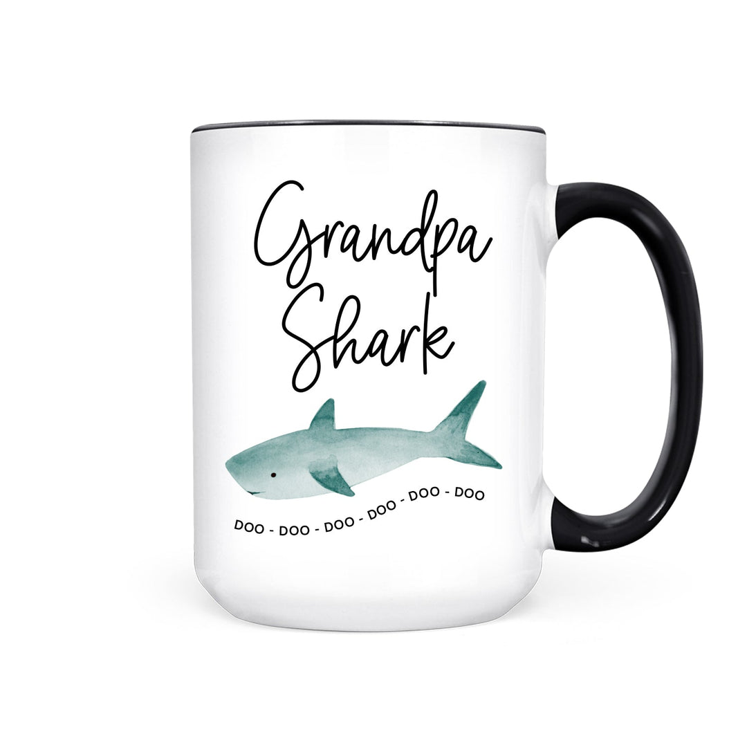 Grandpa Shark | Mug - Pretty by Her- handmade locally in Cambridge, Ontario