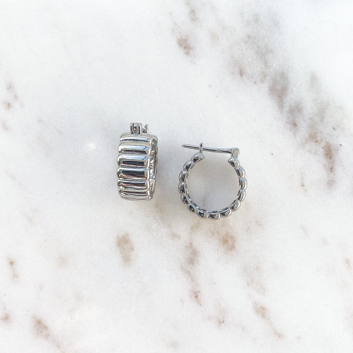 Halota Silver Earrings | Horace Jewelry - Pretty by Her- handmade locally in Cambridge, Ontario