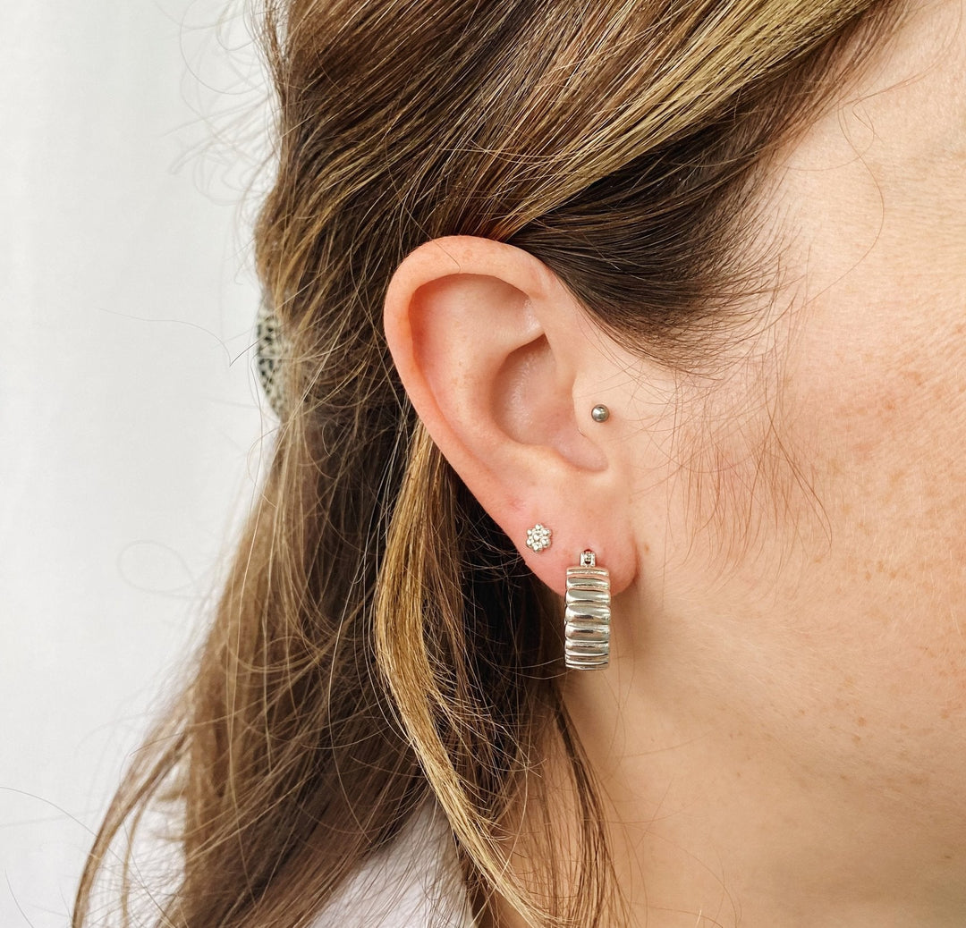 Halota Silver Earrings | Horace Jewelry - Pretty by Her- handmade locally in Cambridge, Ontario