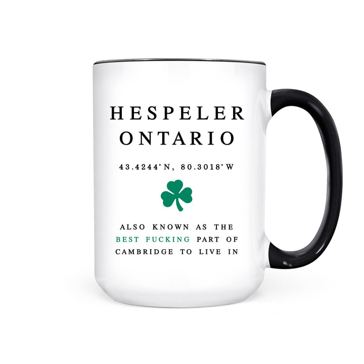 Hespeler | Mug - Pretty by Her- handmade locally in Cambridge, Ontario