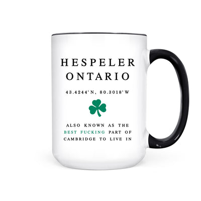 Hespeler | Mug - Pretty by Her- handmade locally in Cambridge, Ontario
