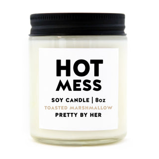 Hot Mess | Candle - Pretty by Her- handmade locally in Cambridge, Ontario