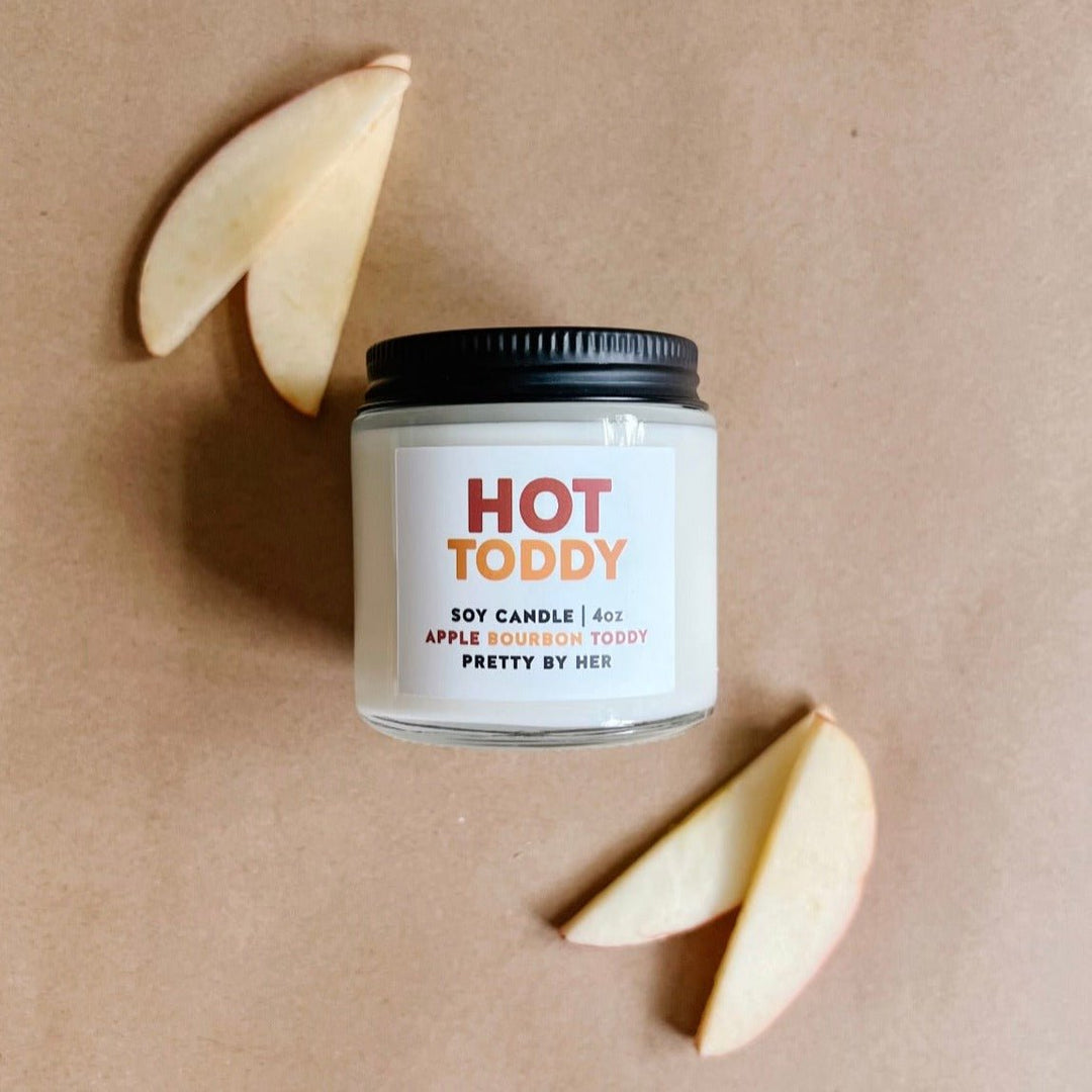Hot Toddy | Mini Candle - Pretty by Her- handmade locally in Cambridge, Ontario