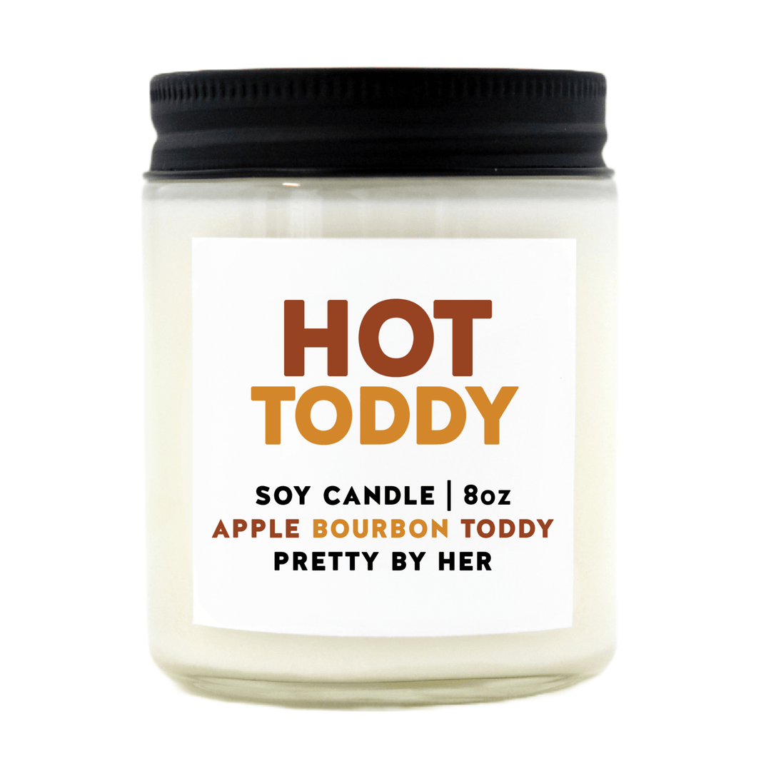 Hot Toddy | Soy Wax Candle - Pretty by Her- handmade locally in Cambridge, Ontario