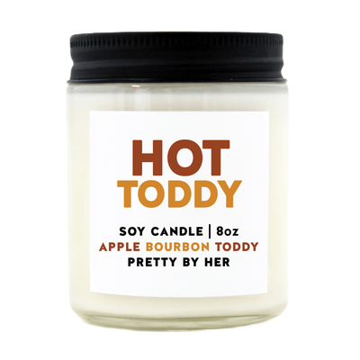 Hot Toddy | Soy Wax Candle - Pretty by Her- handmade locally in Cambridge, Ontario