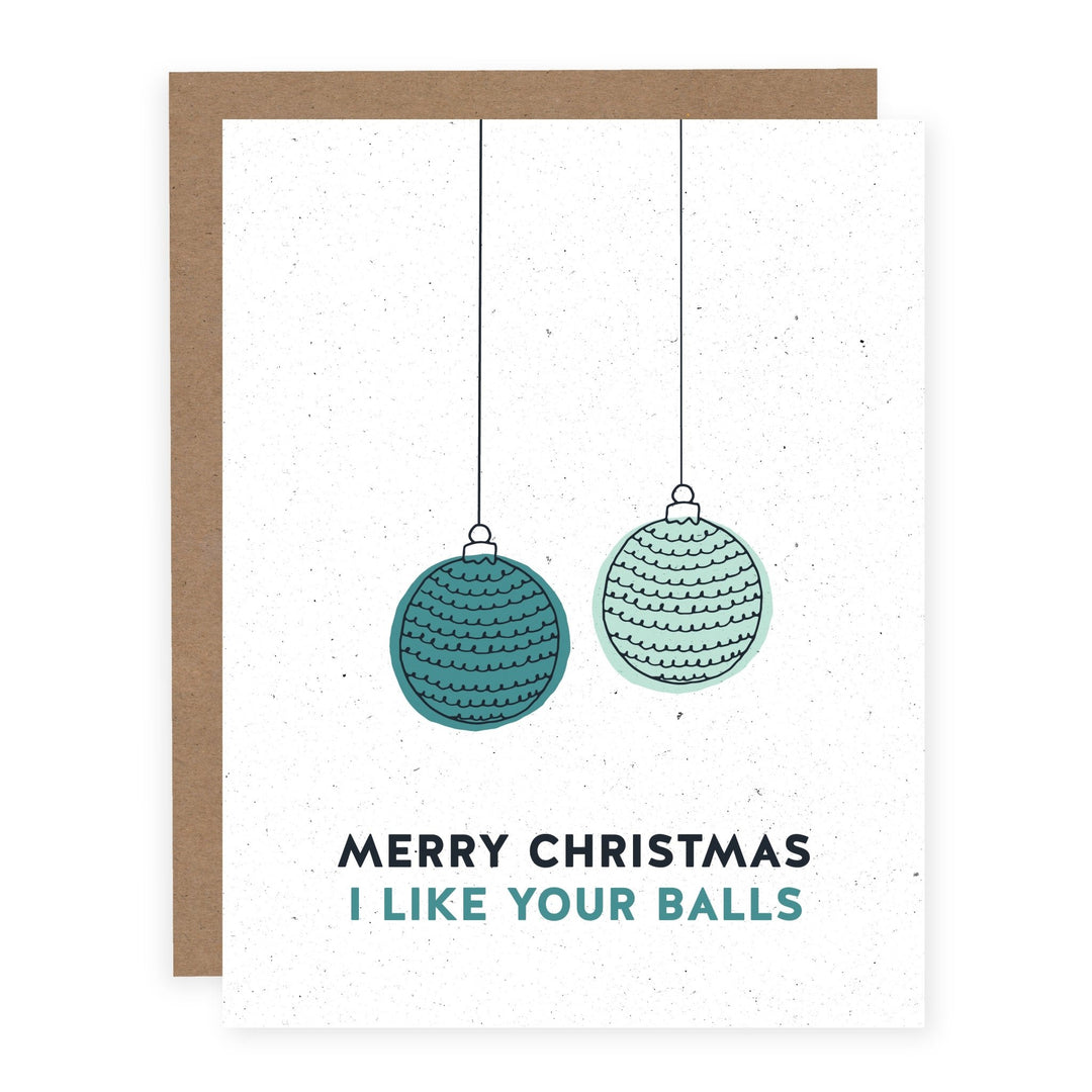 I Like Your Balls | Card - Pretty by Her- handmade locally in Cambridge, Ontario