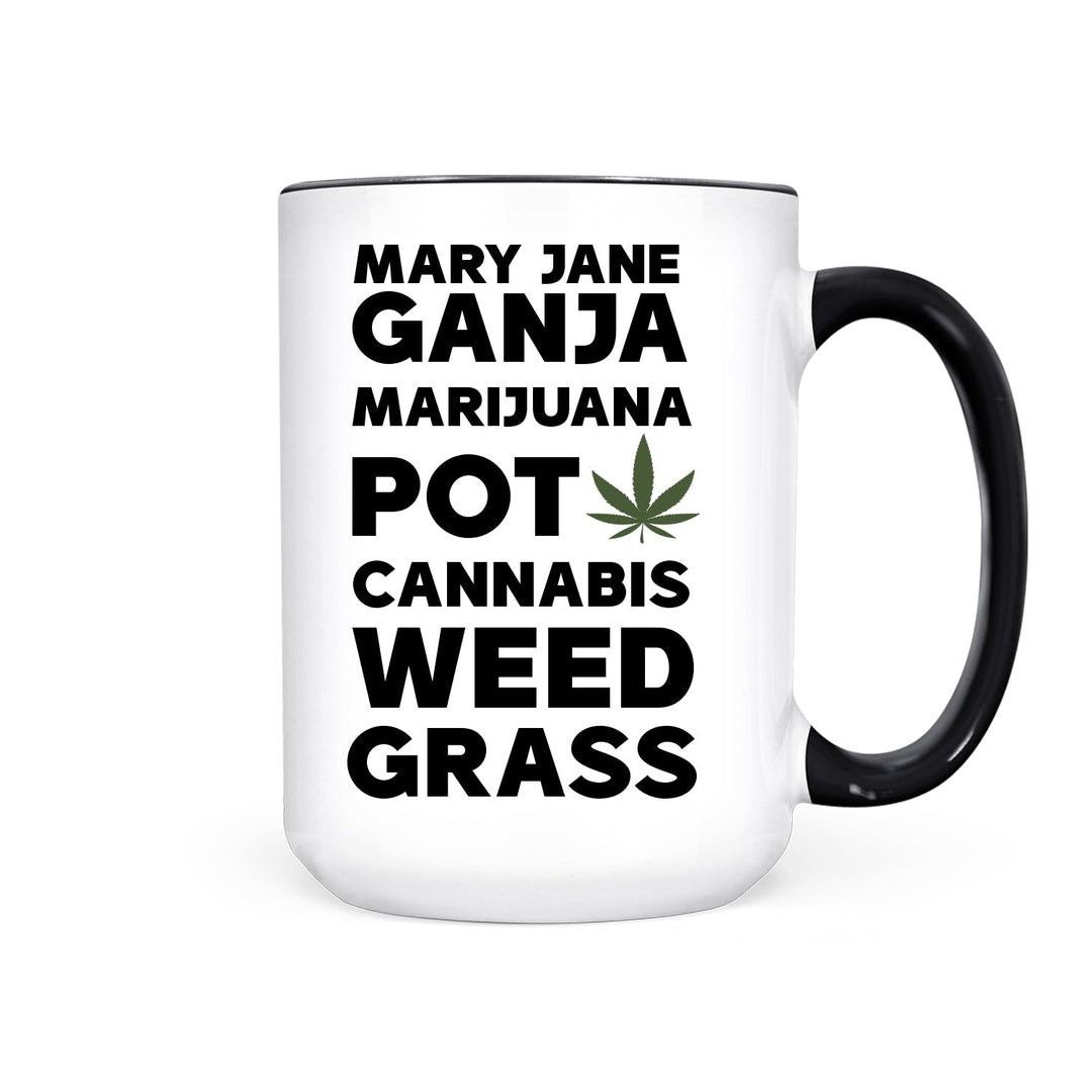 IMPERFECT Cannabis | Mug - Pretty by Her- handmade locally in Cambridge, Ontario