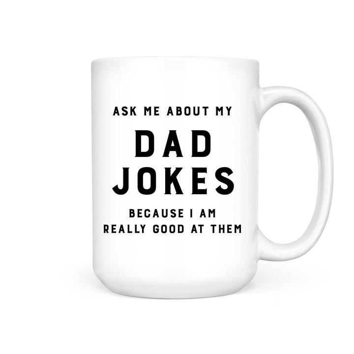 IMPERFECT Dad Jokes | Mug - Pretty by Her- handmade locally in Cambridge, Ontario