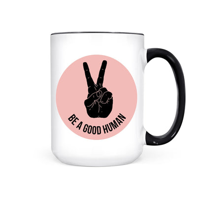 IMPERFECT Good Human | Mug - Pretty by Her- handmade locally in Cambridge, Ontario