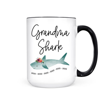 IMPERFECT Grandma Shark | Mug - Pretty by Her- handmade locally in Cambridge, Ontario