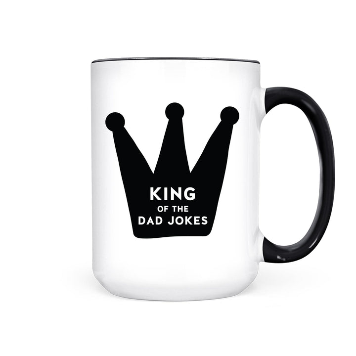 IMPERFECT King of the Dad Jokes | Mug - Pretty by Her- handmade locally in Cambridge, Ontario