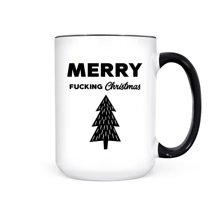 IMPERFECT Merry Fucking Christmas | Mug - Pretty by Her- handmade locally in Cambridge, Ontario