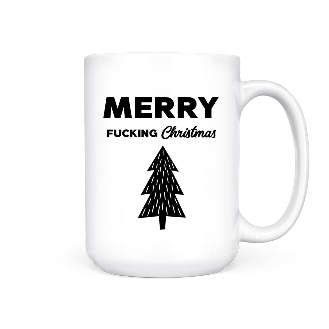 IMPERFECT Merry Fucking Christmas | Mug - Pretty by Her- handmade locally in Cambridge, Ontario