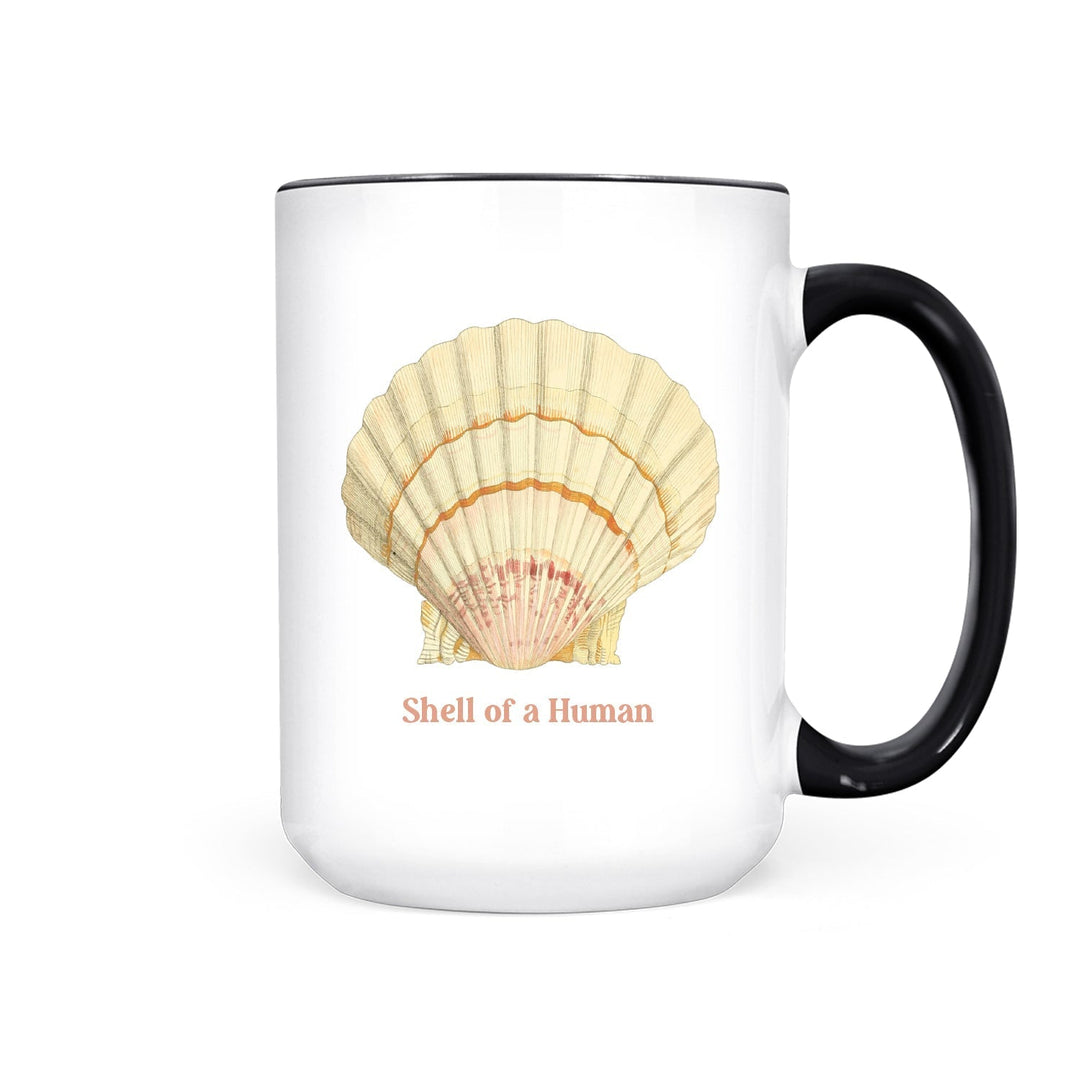 IMPERFECT Shell of a Human | Mug - Pretty by Her- handmade locally in Cambridge, Ontario