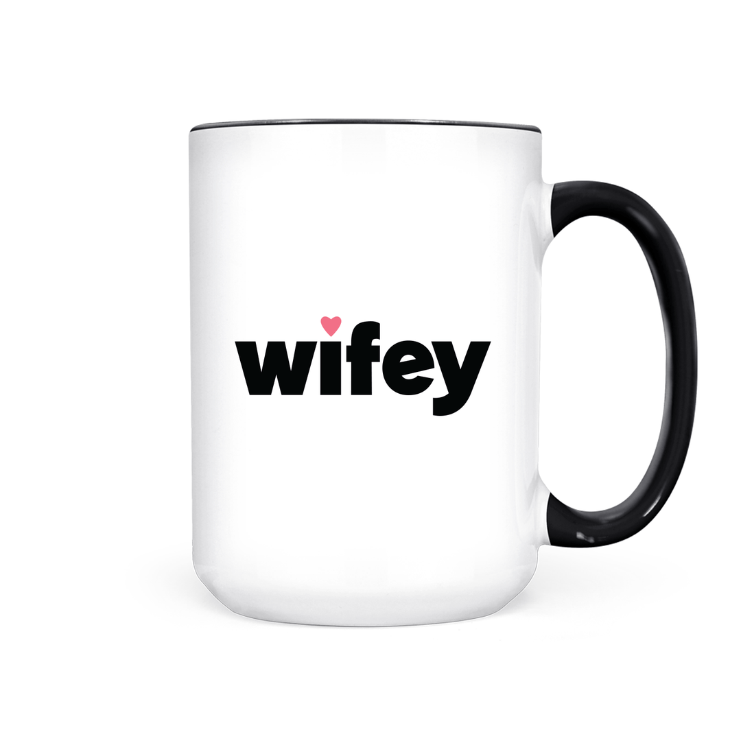 IMPERFECT Wifey | Mug - Pretty by Her- handmade locally in Cambridge, Ontario