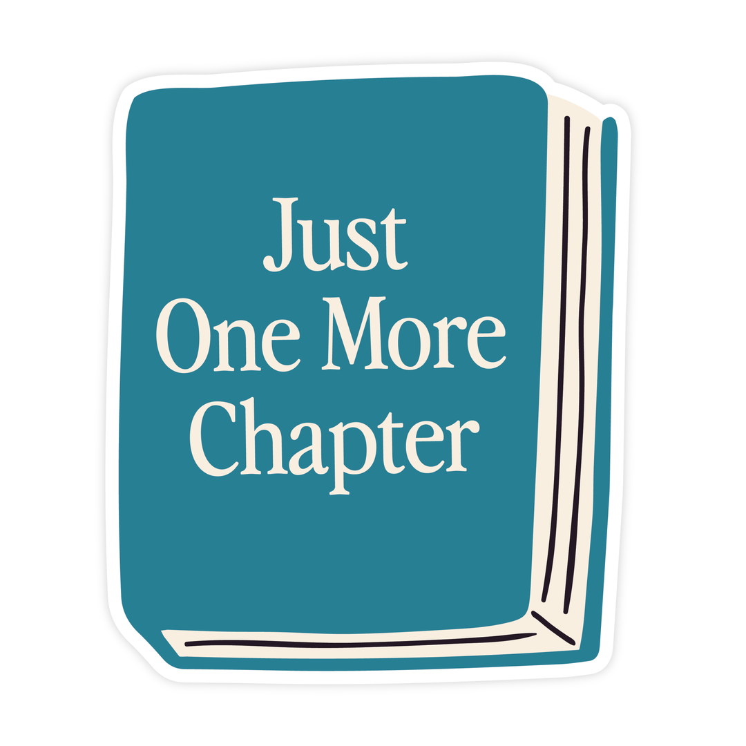Just One More Chapter | Magnet - Pretty by Her- handmade locally in Cambridge, Ontario