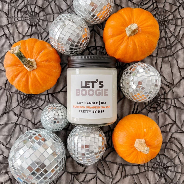 Let's Boogie | Soy Wax Candle - Pretty by Her- handmade locally in Cambridge, Ontario