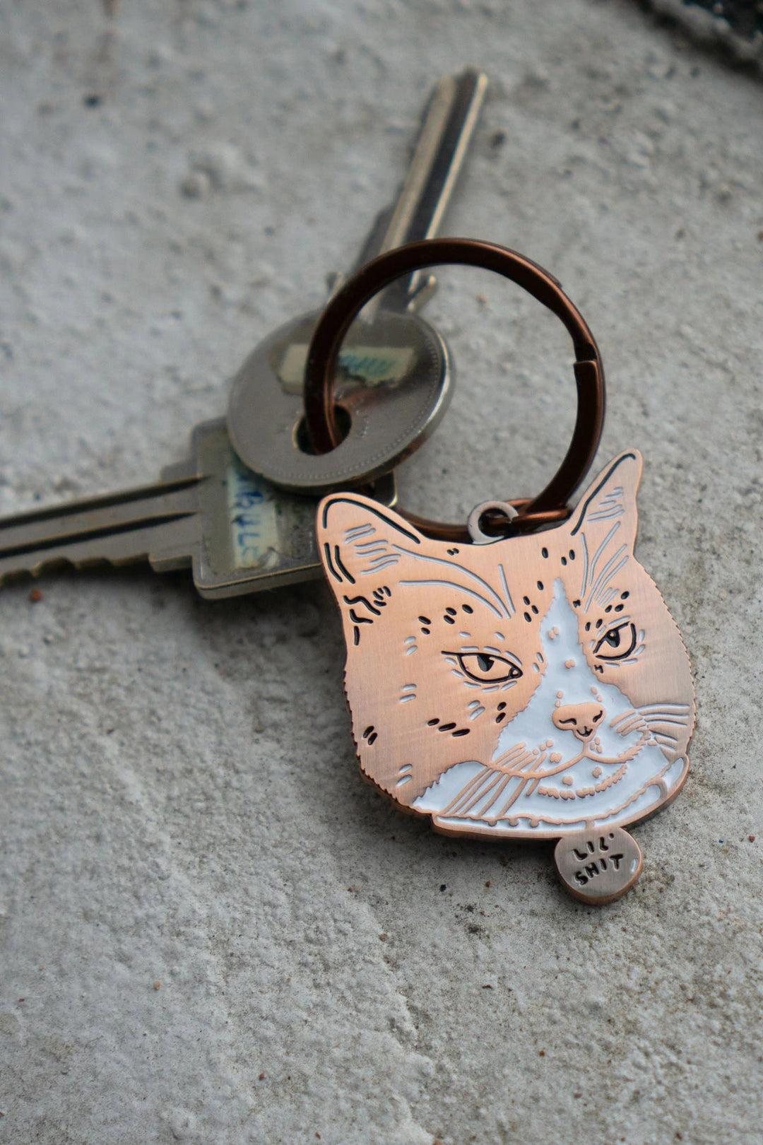 Lil' Shit Keychain | Stay Home Club - Pretty by Her- handmade locally in Cambridge, Ontario