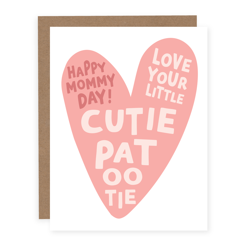 Little Cutie Patootie | Card - Pretty by Her- handmade locally in Cambridge, Ontario