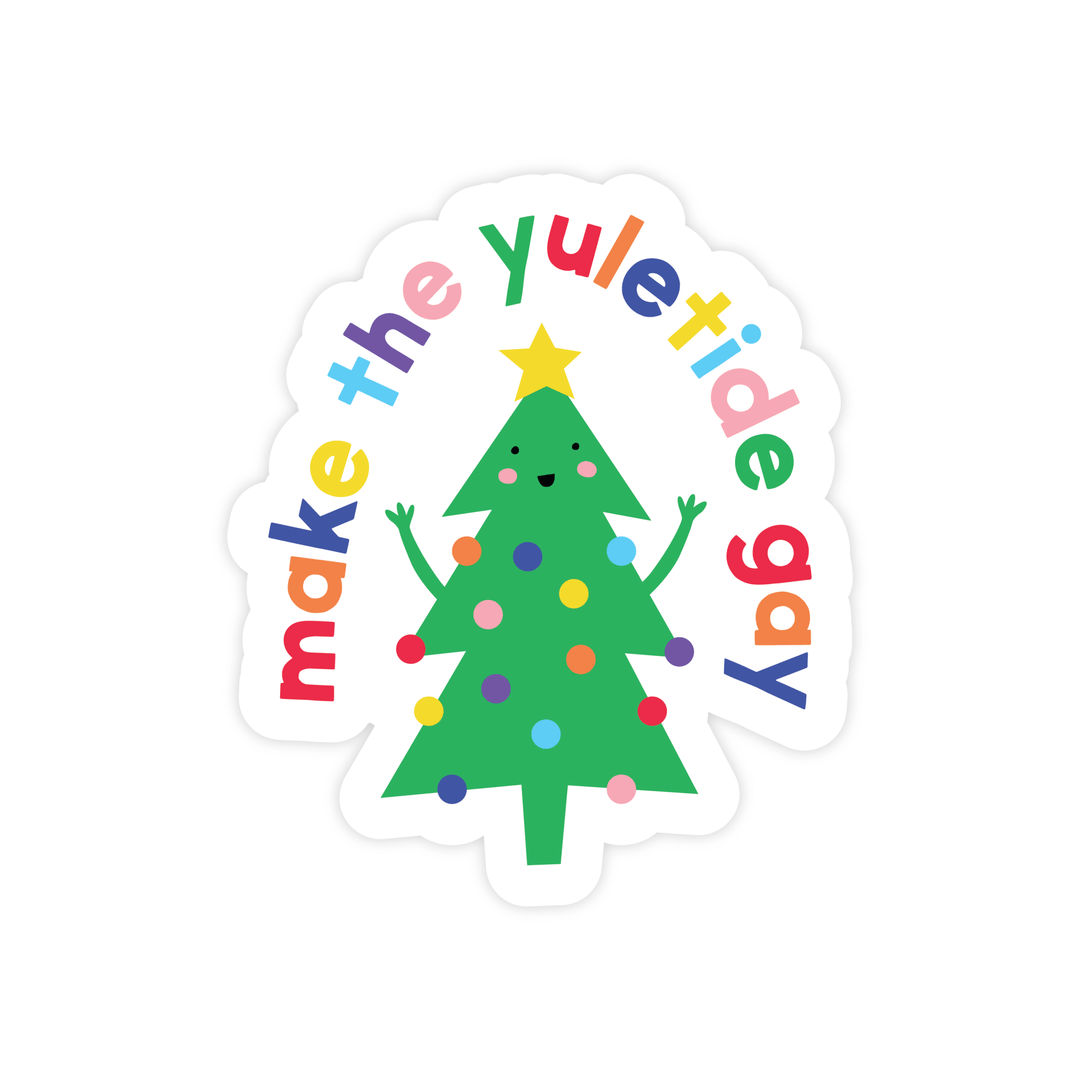 Make The Yuletide Gay | Magnet - Pretty by Her- handmade locally in Cambridge, Ontario