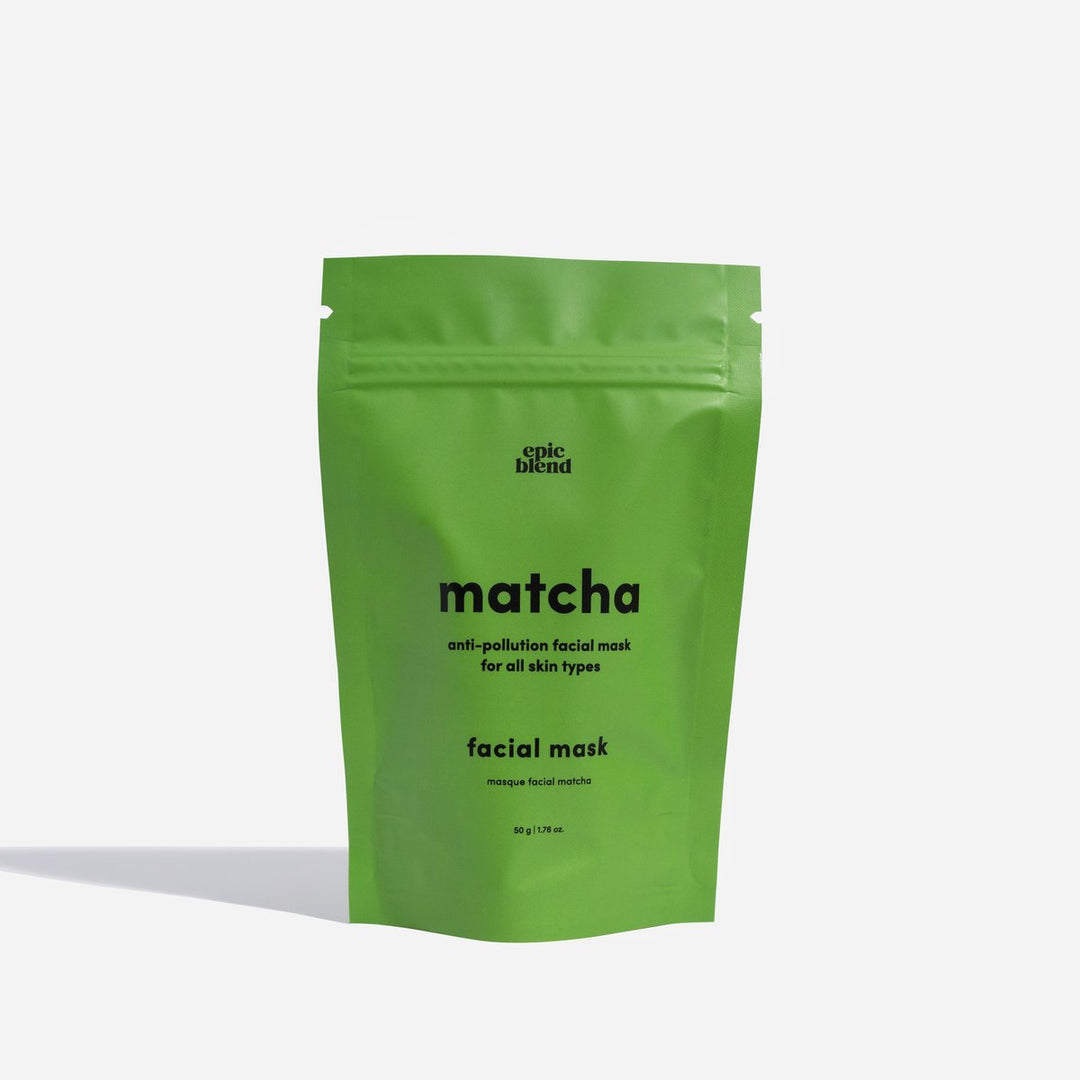 Matcha Facial Mask | Epic Blend - Pretty by Her- handmade locally in Cambridge, Ontario