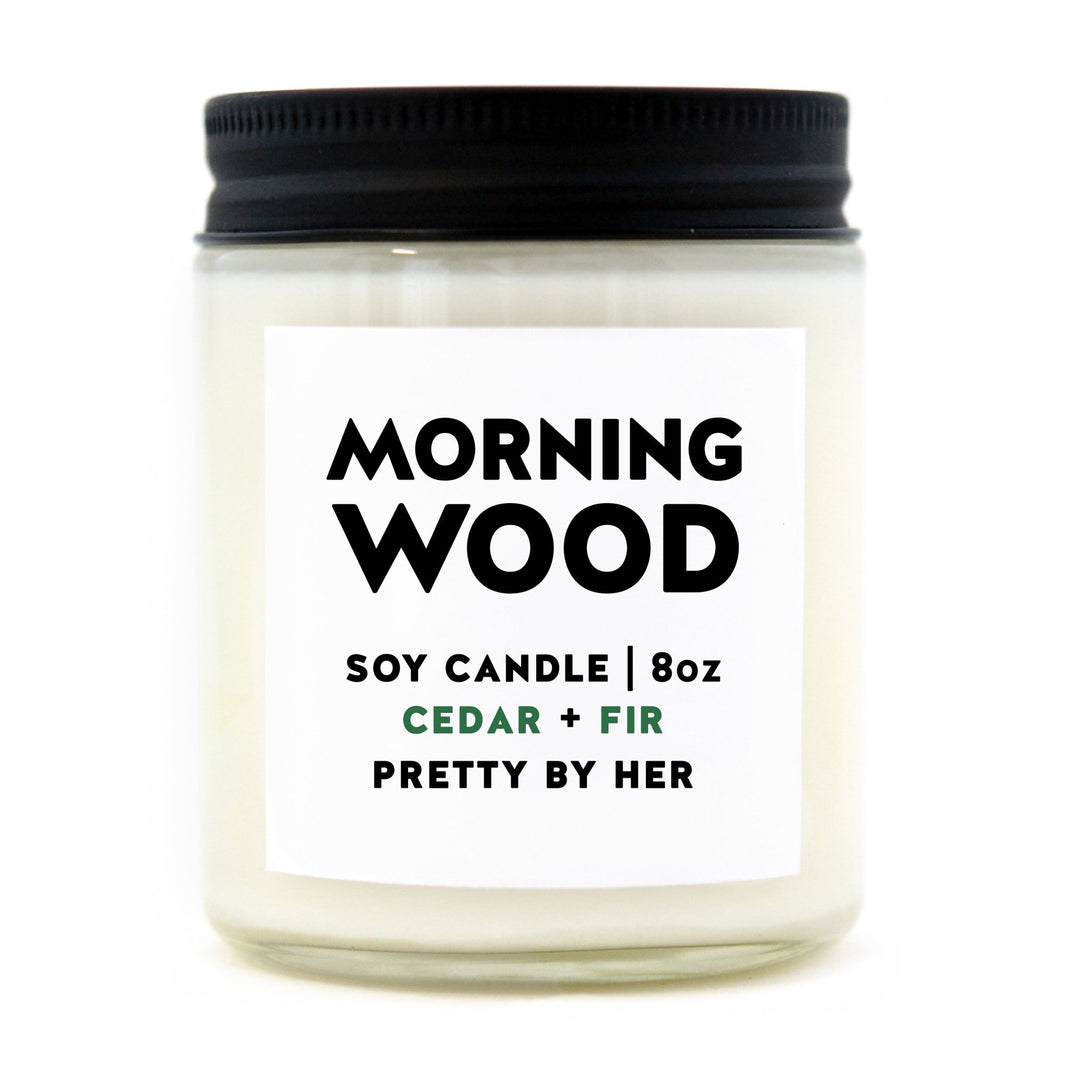 Morning Wood | Candle - Pretty by Her- handmade locally in Cambridge, Ontario