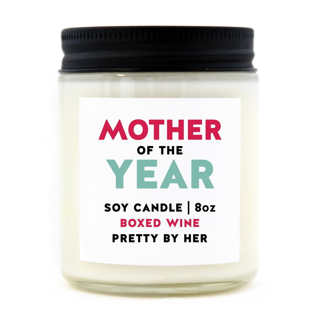 Mother of the Year | Candle - Pretty by Her- handmade locally in Cambridge, Ontario