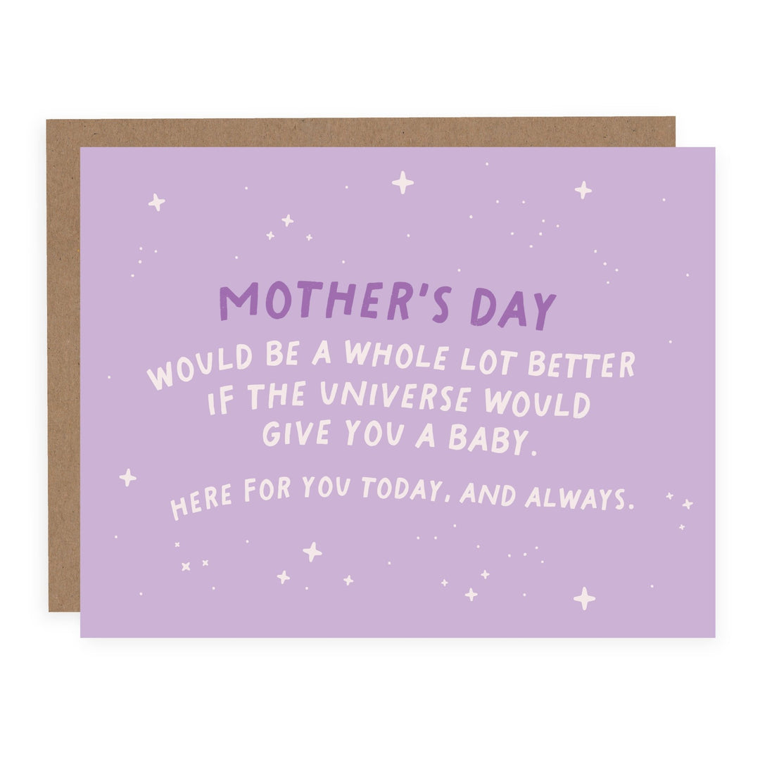 Mother's Day Would Be a Whole Lot Better If | Card - Pretty by Her- handmade locally in Cambridge, Ontario