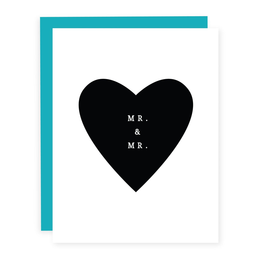 Mr & Mr | Card - Pretty by Her- handmade locally in Cambridge, Ontario