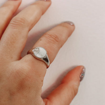 Naoma Silver Ring | Horace Jewelry - Pretty by Her- handmade locally in Cambridge, Ontario