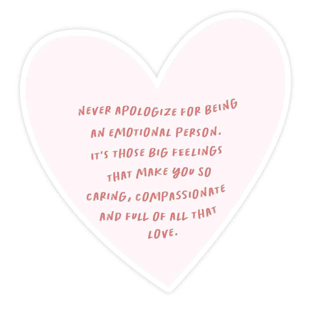 Never Apologize | Magnet - Pretty by Her- handmade locally in Cambridge, Ontario