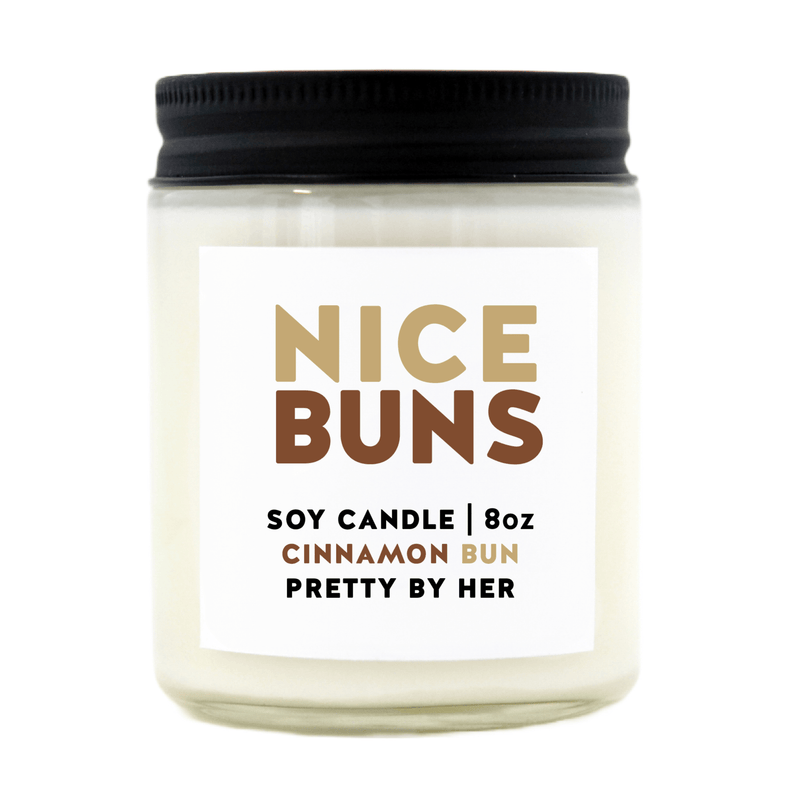 Nice Buns | Soy Wax Candle - Pretty by Her- handmade locally in Cambridge, Ontario